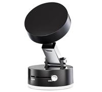 Cpolebev Vacuum Magnetic Suction Phone Holder, Magnetic Multifunctional Holder, Foldable and Retractable Magnetic Phone Holder A