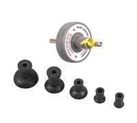 Cpolebev Valve Lapping Pro Car Tool Attachment Repair Tool +5 Suction Plates Electric Valve Grinding Tool Set 16/20/30/35/45mm