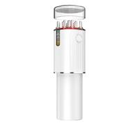 Cpolebev Vibrating Hair Oil Applicator Scalp Massager Red Lights with 70Ml Storage Hair Treatment Growth Applicator