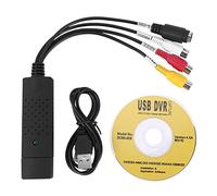 Cpolebev Video Audio VCR USB Video Capture Card to DVD Converter Capture Card Adapter