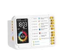 Cpolebev Visual Timer for Kids Adults, ADHD Timer with Planning Board for Schedules, Task Timer Toddler Visual Timer Silent Timer