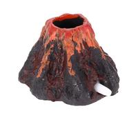 Cpolebev Volcano Shape Aquarium Fish Tank Decor Oxygen Pump Air Bubble Stone Air Pump Drive Fish Tank Toy Aquarium Ornament Decoration