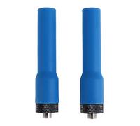 Cpolebev Walkie Talkie Soft Antenna -20 Mini Short Aerial SMA-F Dual Band VHF UHF for UV-K6 UV-21 UV-17 UV-18Pro Max Radio B