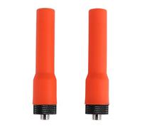 Cpolebev Walkie Talkie Soft Antenna -20 Mini Short Aerial SMA-F Dual Band VHF UHF for UV-K6 UV-21 UV-17 UV-18Pro Max Radio A