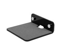 Cpolebev Wall Mounted Holder Multifunctional Portable Speaker Wall Shelf for Webcam Cell Speaker Black