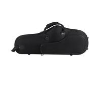 Cpolebev Water- Oxford Fabric Alto Saxophone Big Bag Box Sax Soft Case with Adjustable Shoulder Strap,Black