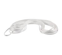 Cpolebev Wicker Repair Supplies Synthetic Rattan Material, Patio Furniture Repair Kit White