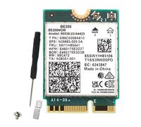 Cpolebev WIFI 7 BE200 BE200NGW WiFi Card BT 5.4 802.11AX Tri-Band M.2 NGFF Wireless Network Adapter for Win10/11 Replacement Spare Parts