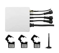 Cpolebev WiFi Energy KWH Meter Power Clamp Current Transformer Tuya Smart KWH Meter 3 Phase App Monitor and (120A)