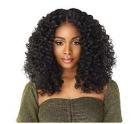 Cpolebev Wig HD Lace Front Wig Middle Parted Curly Big Wave Wig Women'S Wig, Fine Workmanship