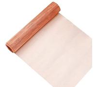 Cpolebev Wire Mesh 12inch X 120inch 40 Mesh Pure Copper Screen Woven Wire Mesh Screen Metal Screen Mesh Fine Mesh