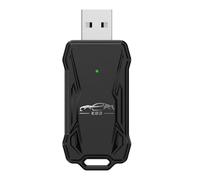 Cpolebev Wireless Carplay Adapter Wired to Wireless Smart Box Wireless Car-To-Machine Adapter Plug Play Carplay