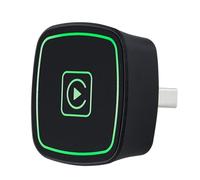 Cpolebev Wireless CarPlay Adapter Wireless Android Auto Dongle Smart AI Box 2 In1 Car Intelligent Systems for Car Wired CarPlay