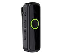 Cpolebev Wireless Mini Walkie Talkie Ear Mounted Small and Compact Bluetooth Collar Clip Intercom