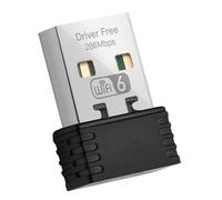 Cpolebev Wireless WiFi 6 Adapter AX286 2.4GHz Free Driver USB Network Card for Win7/10/11 Computer Mini WiFi Receptor