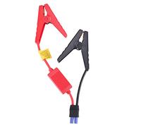 Cpolebev with EC5 Plug Connector Emergency Battery Jump Cable Alligator Clamps Clip for Car Jump Alligator Clip Jumper