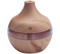 Cpolebev Wood Grain Aromatherapy USB Humidifier Water Droplets Air Purification essential oil aroma diffuser grain