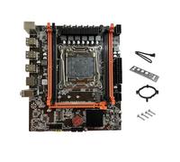 Cpolebev X99E Desktop Motherboard Dual Channel Supports 4XDDR4 RECC RAM PCIE X16 NVMe Gigabit LAN Card Computer Motherboard