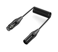 Cpolebev XLR Cable XLR 3-Pin Male to Female Mic Cable Audio Adapter Cord for Microphone Mixer Speaker Amplifier