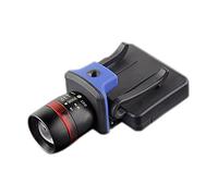 Cpolebev XPE LED 120 Lumen 3 modes waterproof zoomable Clip - on Cap Hat Light flashlight light lamp black