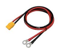 Cpolebev XT90H to O Ring Terminal Cable,XT90H Female to O Ring Connector Cable for RC Lipo Battery FPV Drone Solar Power Station