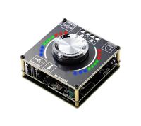 Cpolebev XY-D100H DC 9-24V/5A 100W+100W Digital Audio Power Amplifier Bluetooth 5.1 Stereo AUX USB Sound Card Amplifier Module