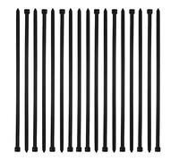 Cpolebev Zip Ties 12 Inch Heavy Duty Zip Ties with 120 Pounds Tensile Strength, Black Cable Ties, 100 Pieces