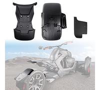 CPOWACE Rear Fender Compatible with Can-AM Ryker All Models Accessories 2019-2024 Rally Fender Rear Mud Flaps Mud Guards Replace for 219400963 (3PCS)