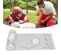 CPR Face Shield 1 Roll Cardiopulmonary Resuscitation Barrier Disposable Cardiopulmonary Resuscitation Face Shield for Emergency Use or Training