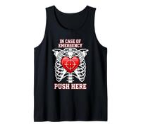 CPR Funny First Responder Nurse Emergency Heart Tank Top