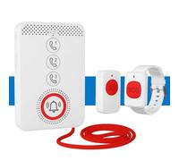 CPR Home Guardian - Two Way Intercom, Voice and SOS Emergency Button Activated Panic Alarm with SMS & Voice Calling Alerts - Includes 1 Year Subscription