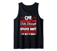 CPR Instructor Design for First Aid Course Tank Top