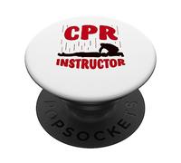 Cpr Instructor Emergency Care Coach First Aid Course PopSockets Adhesive PopGrip