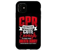 CPR Instructor & Paramedic CPR Trainer For EMT Training Case for iPhone 11