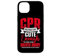 CPR Instructor & Paramedic CPR Trainer For EMT Training Case for iPhone 14 Plus