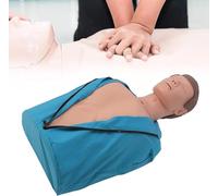 CPR Manikin for Adults, Cardiopulmonary Resuscitation Training Manikin Rubber Half Body, Artificial Ventilation Human Model A