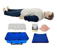 CPR Manikins Full Body Manikin Kit Resuscitation Manikin for CPR Training - First Aid for Adults for Artificial Respiration Compressions A