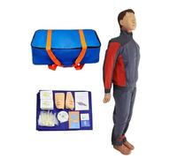 CPR Mannequin, Adult Full Body Training Manikin for Medical Education and Teaching Supplies, Realistic Simulation for CPR Practice