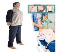 CPR Resuscitation Manikins Full Body Adult CPR Training Manikin Chest Compressions Training Manikin for Patient Education and Teaching