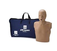 CPR Savers Prestan Professional Adult CPR Training Manikin with 2019 AHA Feedback Monitor, Dark Skin, PP-AM-100M-DS