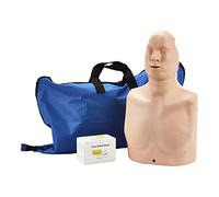 CPR Sim Kit | Dual-Use CPR Training Model - Adjustable Adult & Child Compression Practice | 50 Face Shields Included