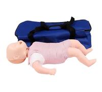 CPR training dolls, emergency asphyxia models, and advanced doll models for pediatric training, including easy-to-transport carrying bags.