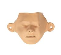 CPR Training Face Skin Replacement Resuscitation Operations Mat Medicals Accessories for Medicals Education CPR Training Face Cover Easy to Use Accessories Lung Bag for School