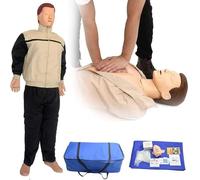 CPR Training Manikin,Full Body Adult CPR Training Mannequin,CPR Manikins CPR Training Dummy for First Aid Education and Medical Teaching Kit for Doctor Nursing