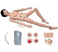 CPR Training Manikin, Human Patient Care Simulator Model for Medical Training and Emergency Response, Realistic Anatomy for Effective Learning