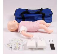 CPR Training Manikin Kit PVC Infant First Aid Model with Storage Bag CPR Teaching Training Aid Dummy for Teaching Training Aid