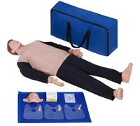 CPR Training Manikin - Life Size Full Body Adult CPR Training Mannequin, CPR Training Dummy for First Aid Education and Medical Teaching