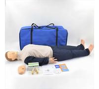 CPR Training Manikin - Life Size Full Body Adult Dummy Simulator for First Aid Medical Cardiopulmonary Resuscitation Training for Doctors and Nursing Education
