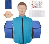 CPR Training Manikin, Professional Adult First Aid Resuscitation Manikin Teaching Aid, Rubber Half Body CPR Mannequin Dummy For Teaching Training