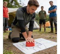 CPR Training Model Heart Shape - CPR Trainer for Heart Pressure Massage - Hands-Only Resuscitation Simulator Kit - First Aid Training for Teachers Nurses & Medical Students - CPR Learning Aid Set